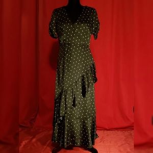 Polka Dot Ruffle Dress